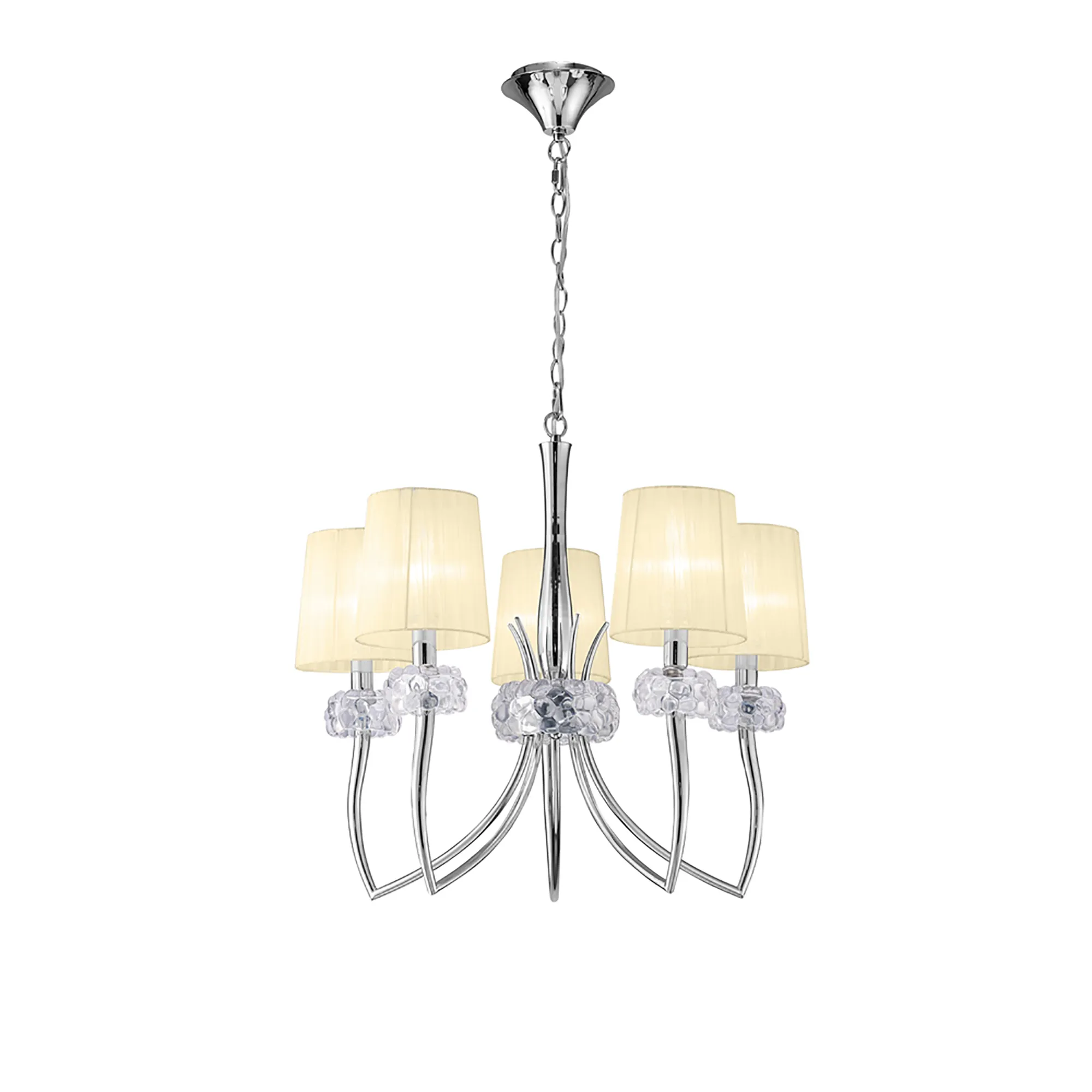 M4631/CS  Loewe Pendant 5 Light